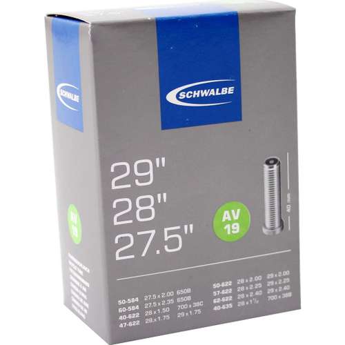 Schwalbe Bib 27.5/29x1.50-2.40 schrader 40mm 40/62 Zwart