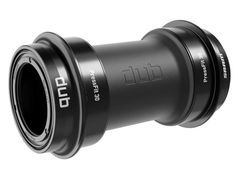 Sram trapasdeel lager dub pressfit 30 pf46 68 / 73 Zwart