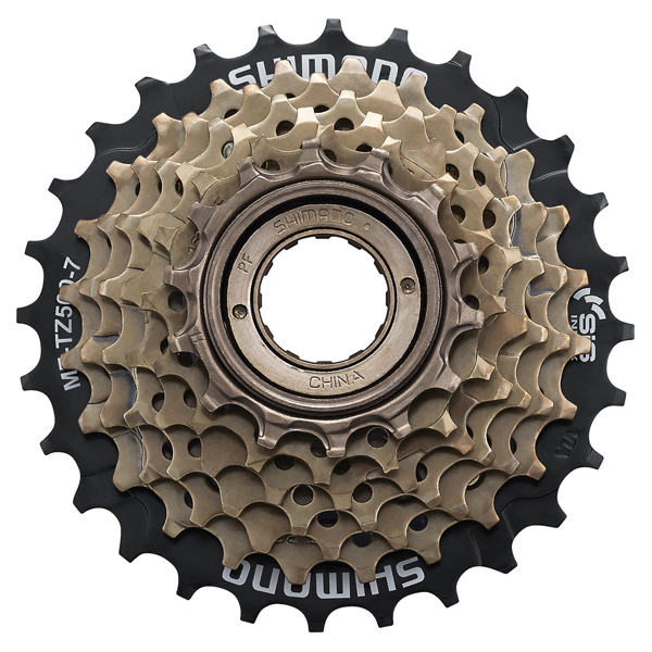 Shimano Freewheel TZ500 7-Sp Zilver/Zwart