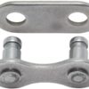 Kmc ketting singlespeedschakel snap-on 1/2x3/32 na Zilver