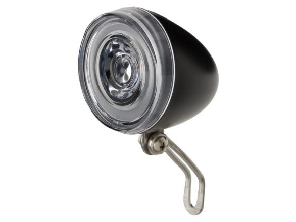 Cordo voorlamp auva batterij kroonbout Zwart