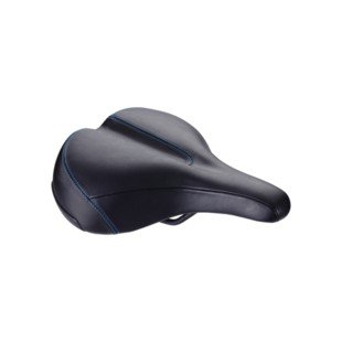BBB BSD-103 Zadel ComfortPlus Relaxed Leer mm Zwart