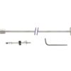 Cordo binnenkabel trommelrem 225cm/&oslash;1,5mm verzinkt Zilver
