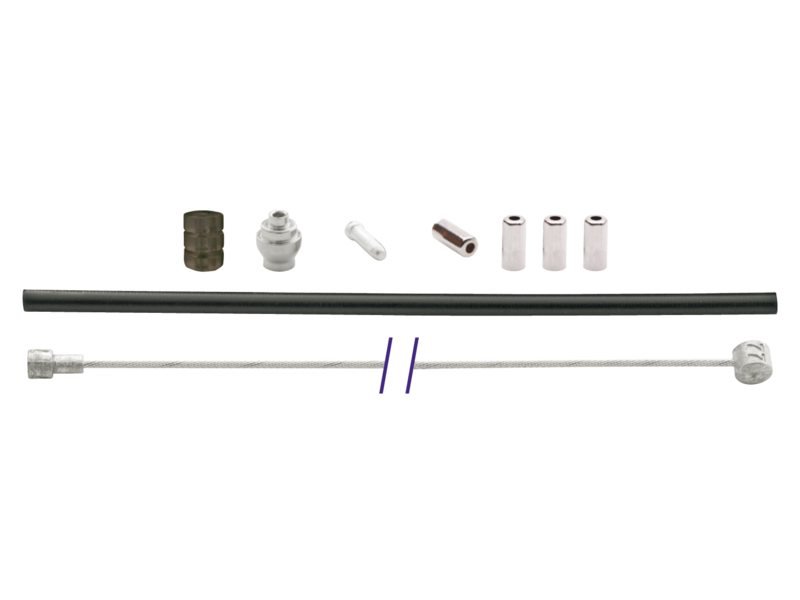 Cordo kabelset rem universeel 170cm/225cm r Zilver