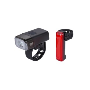 BBB BLS-165 Verlichtingsset NanoStrike 600 Combo + BLS-137 Rear Signal Zwart