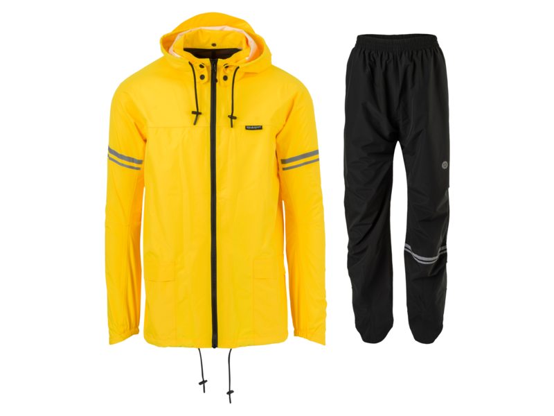 Agu original rain suit essential yellow Geel