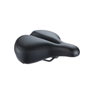 BBB BSD-128 Zadel SoftShape Upright Anatomic 220x265mm X Zwart