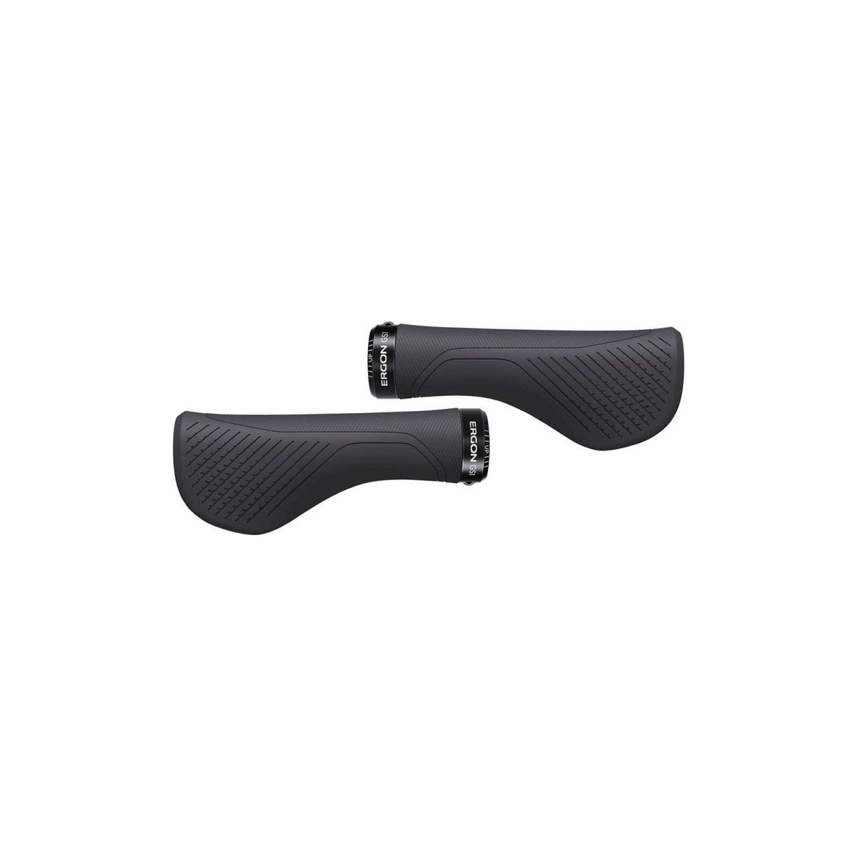 Ergon handvatten GS1-S Evo moondust grey Zwart