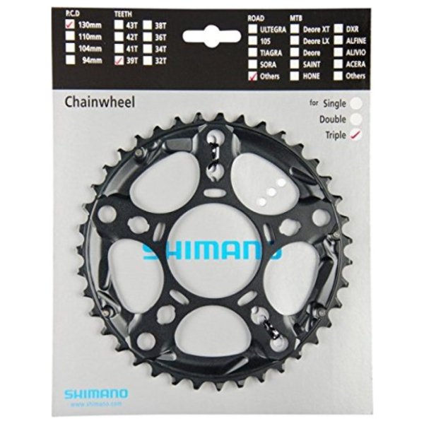 Shimano Kettingblad 39T-D ZWART