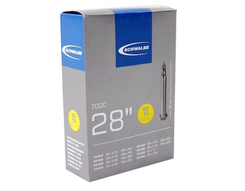 Schwalbe SV15 60mm (28x0.90-1.10) 10427363 Zwart
