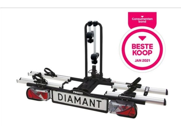 Pro User Pro-user fietsendrager diamant Zilver