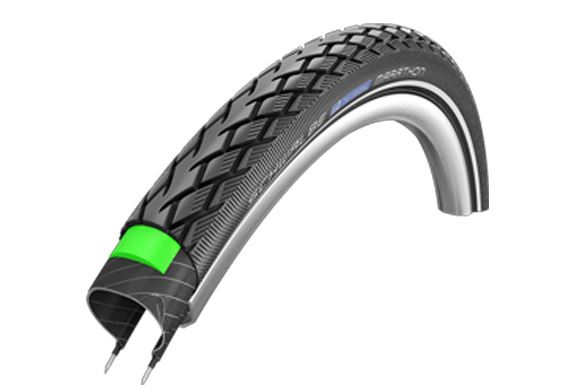 Schwalbe 28x1 5/8x1 1/4 Marathon GreenGuard RS 1110 Zwart