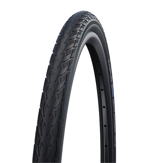 Schwalbe Bub 26x1 3/8 delta cruiser k-guard Zwart