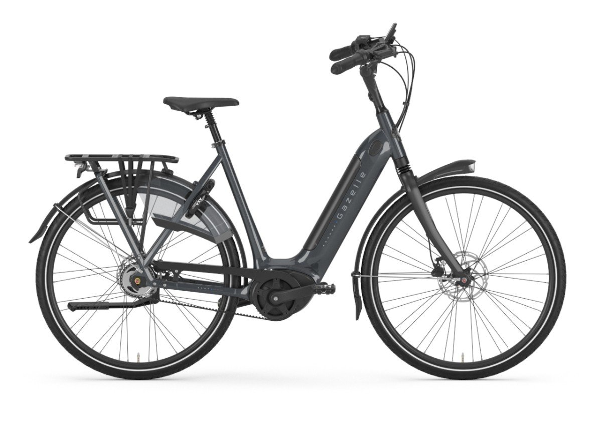 Gazelle Grenoble C5 HMB Anthracite Grey Glans Dames 2023