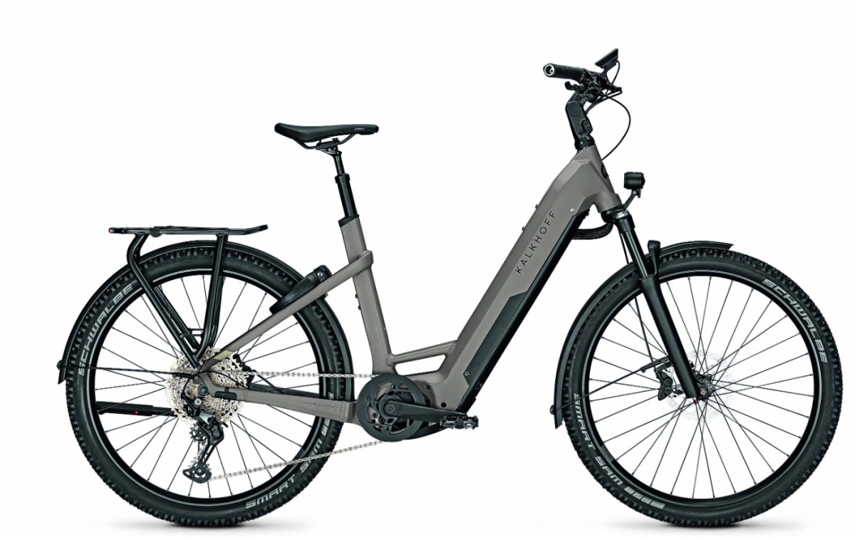Kalkhoff ENTICE 7.B MOVE+ 750WH DEMO Moonstonegrey Matt Dames 2023