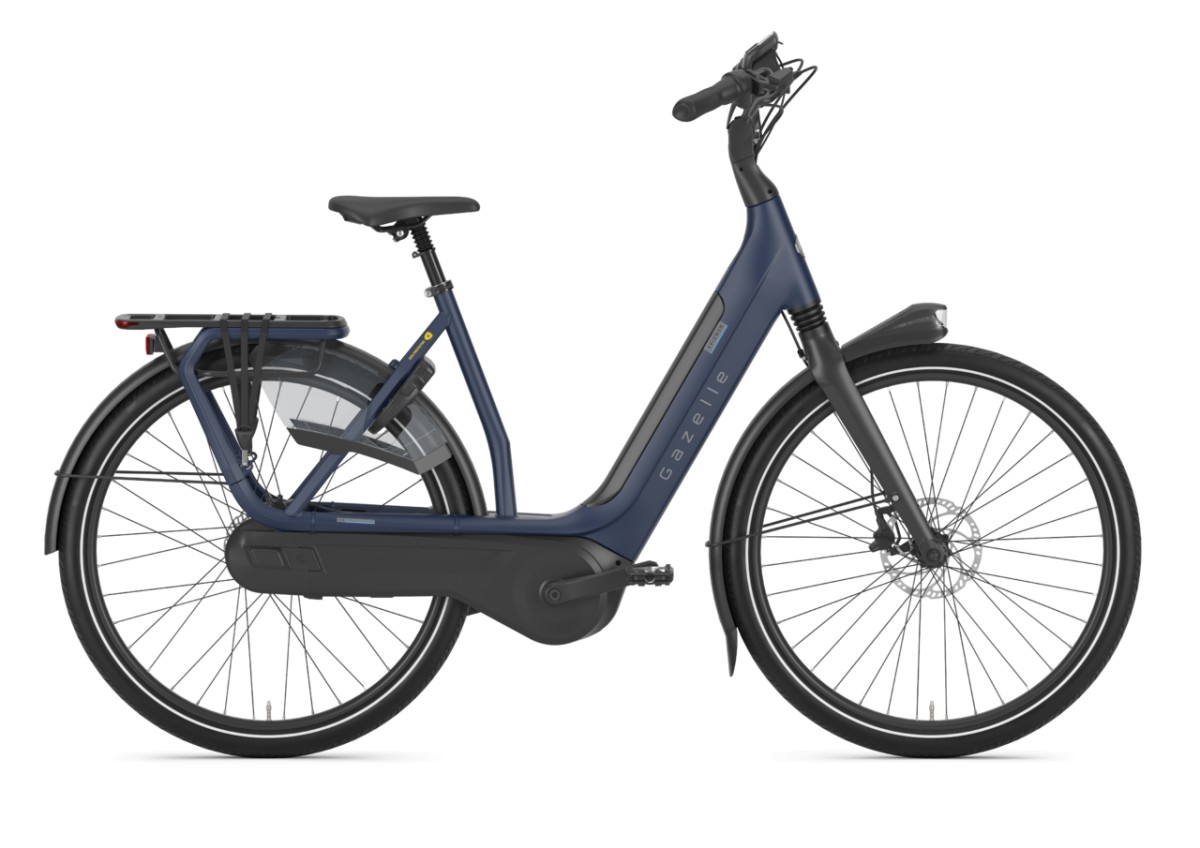 Gazelle Avignon C8 HMB Connect 500WH Midnight Blue Mat Dames 2023
