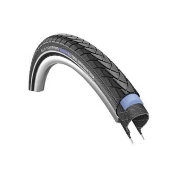 Schwalbe bub 28x1.75 refl marathon plus sg Zwart
