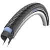 Schwalbe bub 28x1.75 refl marathon plus sg Zwart