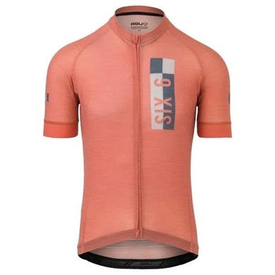 Agu shirt km six6 solid merino iii spice Oranje