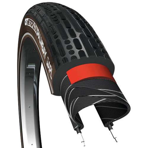 Cst bub 28x1.90 refl palmbay/bruin Zwart