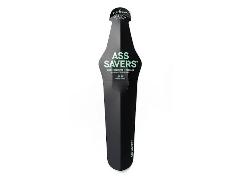Ass Saver s achterspatbord regular Zwart