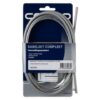 Cordo kabelset versteller universeel 170cm/ Zilver