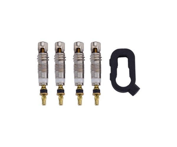 BBB BTI-161 Tubeless Valves Valvecore Set 4 Pcs Brass