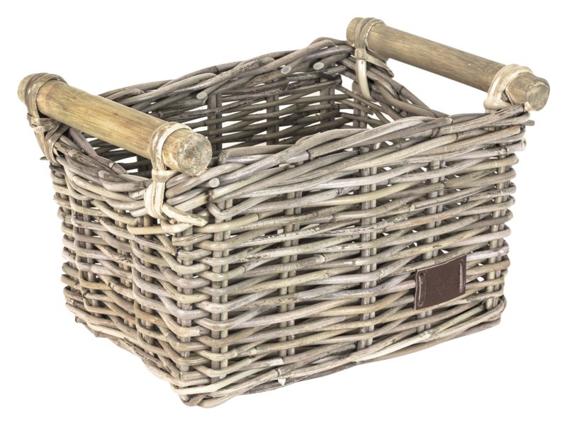 Fastrider Fr bamboo mand rotan small naturel Grijs