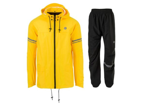 Agu original rain suit essential yellow Geel