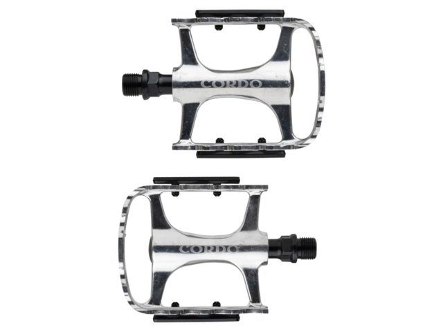 Cordo pedaal trekking alu Zilver