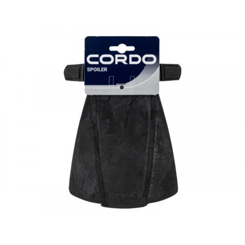 Cordo spatlap touring universeel klein rubber zwar Zwart