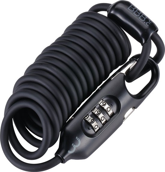 BBB BBL-56 Fietsslot CoilSafe Coil Zwart