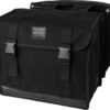 Fastrider Fr canvas 56l dubbele fietstas basics Zwart
