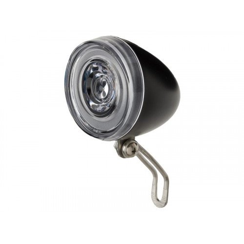 Cordo voorlamp auva batterij kroonbout Zwart