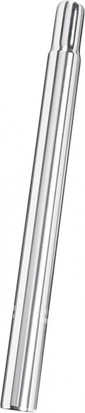 Cordo zadelpen 25,4x300 kaars aluminium Zwart
