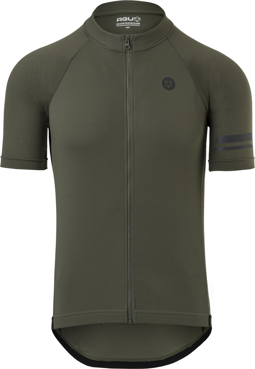 Agu shirt km core army green Groen