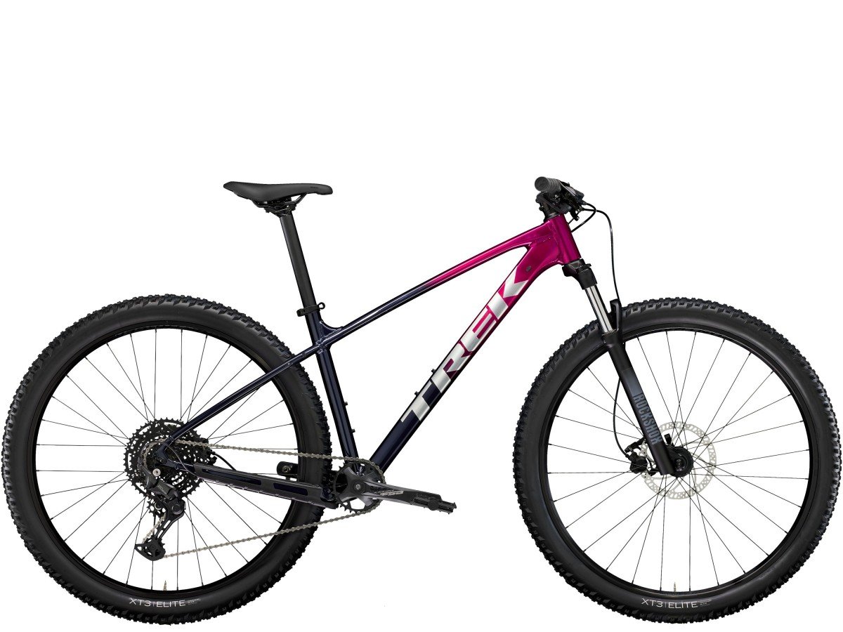 Trek Marlin 6 Gen 3 RAGE RED TO DEEP DARK BLUE FAD 2025