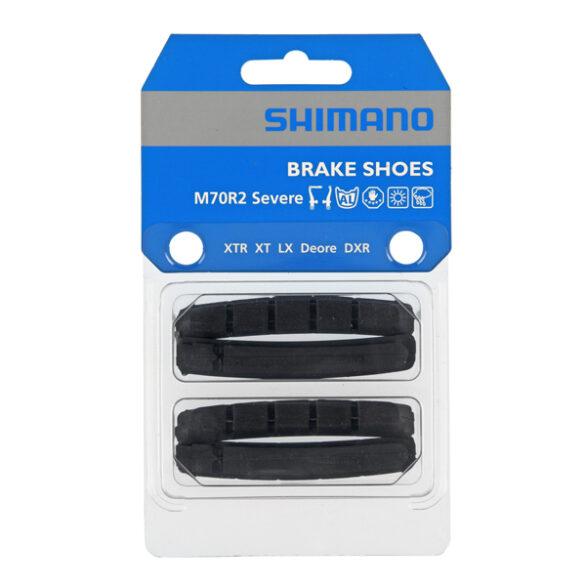 Shimano Remrubber M70R2 Zwart