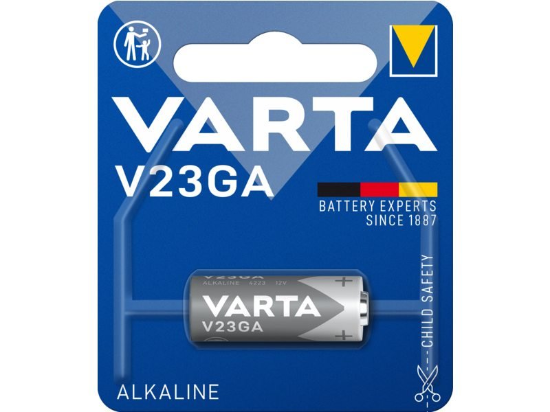 Varta batterij v23ga alkaline blister (1) Blauw