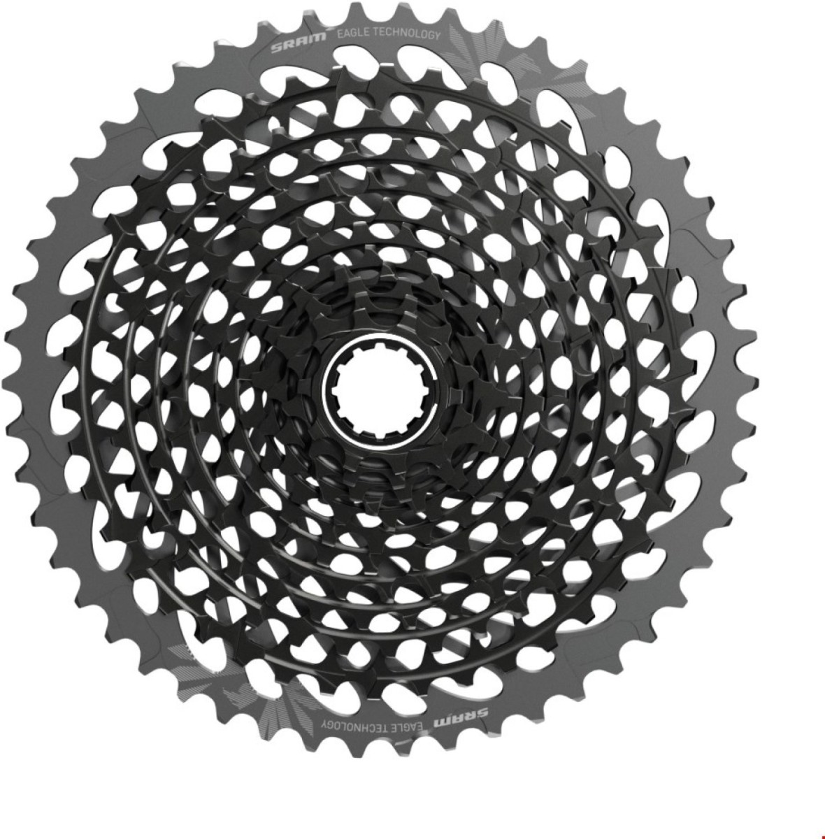 Sram xg-1295 cassette 12 speed 10-50 tands x01 eag Zilver