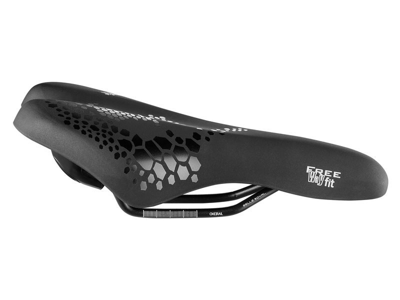 Selle Royal zadel classic freeway fit athletic uni Zwart