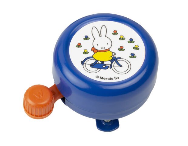 Widek bel nijntje op kaart op de fiets Blauw