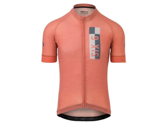 Agu shirt km six6 solid merino iii spice Oranje