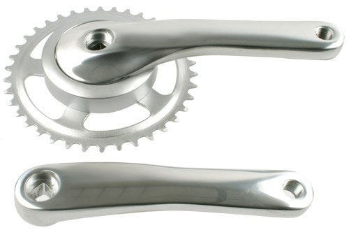 Gazelle GAZ CRANKSTEL 38T SNAKE STAAL BLAD ZILVER