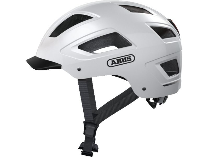 Abus helm hyban 2.0 polar white l Wit