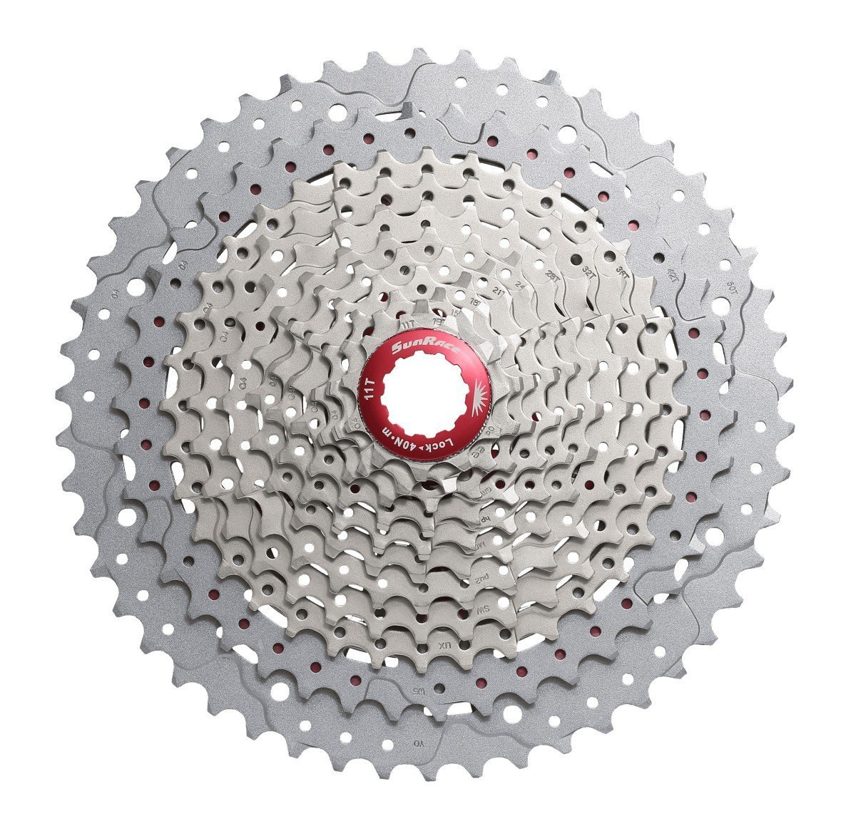 Sunrace CASSETTE MTB CSMX8 11-42 11 SPEED Zilver