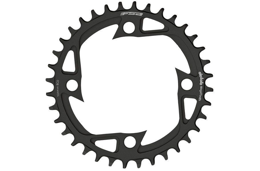 Fsa kettingblad 104 38T Zwart