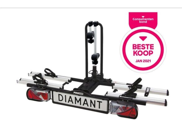 Pro User Pro-user fietsendrager diamant Zilver
