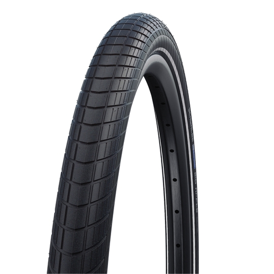 Schwalbe bub 28x2.00 refl big apple kg zwar Zwart
