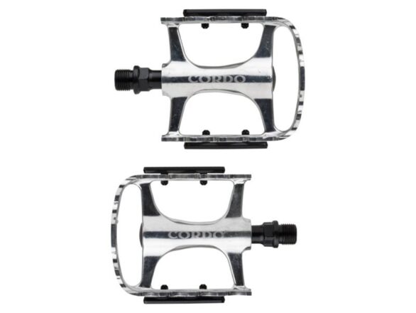 Cordo pedaal trekking alu Zilver